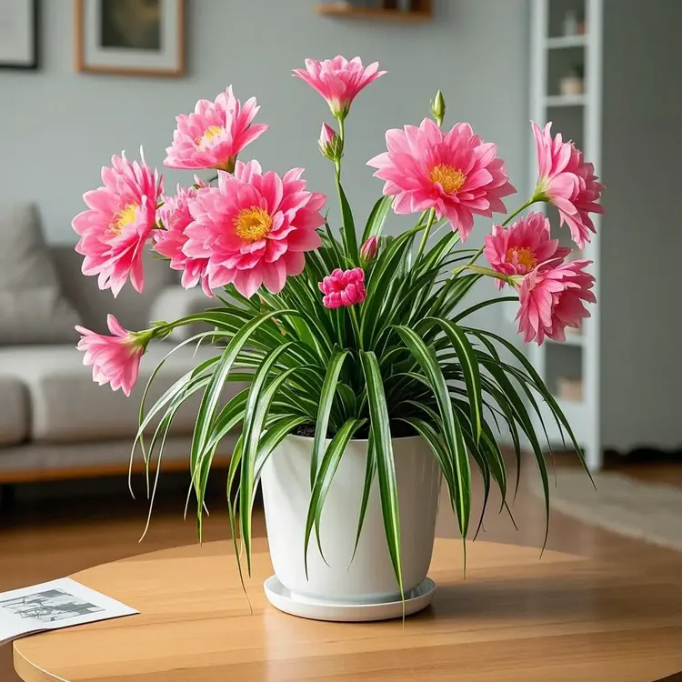 金娃娃吊兰大花重瓣浓香型花卉绿植四季可种植盆栽室外耐热易活花