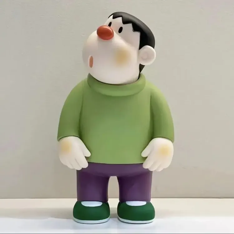 网红家居装饰品摆件23cm胖虎桌面公仔礼物潮玩家居可爱网红小摆件