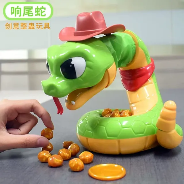 电动吓人响尾蛇整蛊玩具整人恶搞游戏小心恐怖刺激解压蛇