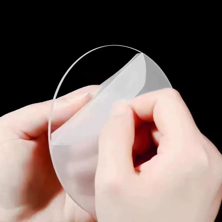 亚克力透明mm圆盘圆片手工底座塑料板圆形diy定制蛋糕底托灯配件