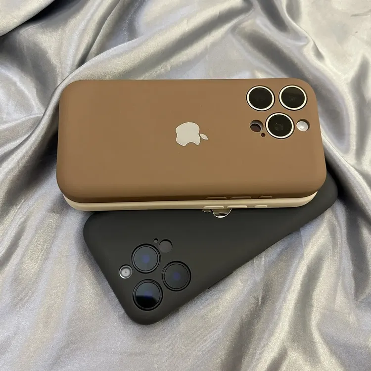 肤感纯色肥皂适用苹果16promax手机壳一体iPhone15高级14时尚13女