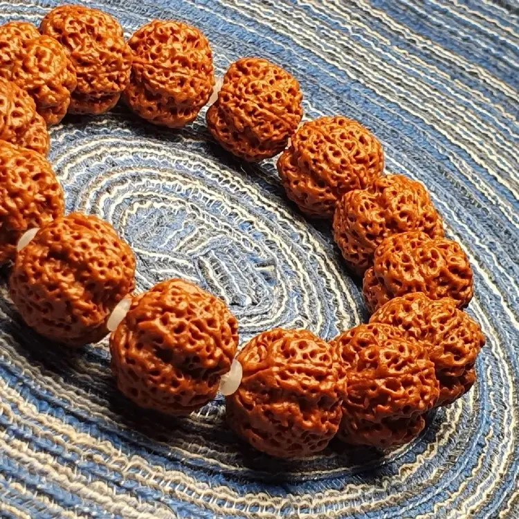 满肉五瓣文玩男士盘玩佛珠