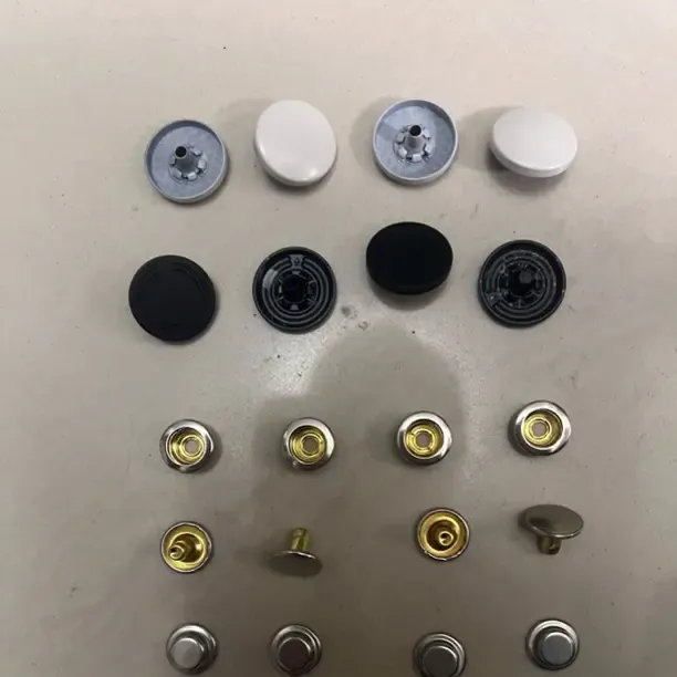 金属四合扣按扣免缝钉扣衣服子母扣羽绒服大衣暗扣