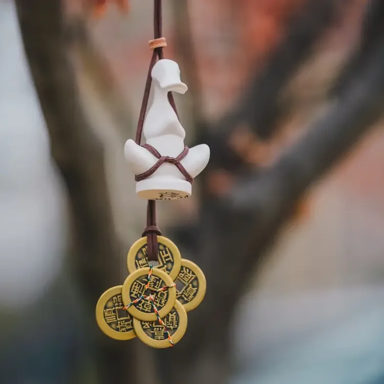 炎拓车上同款原创隐者鸭（树脂材质）