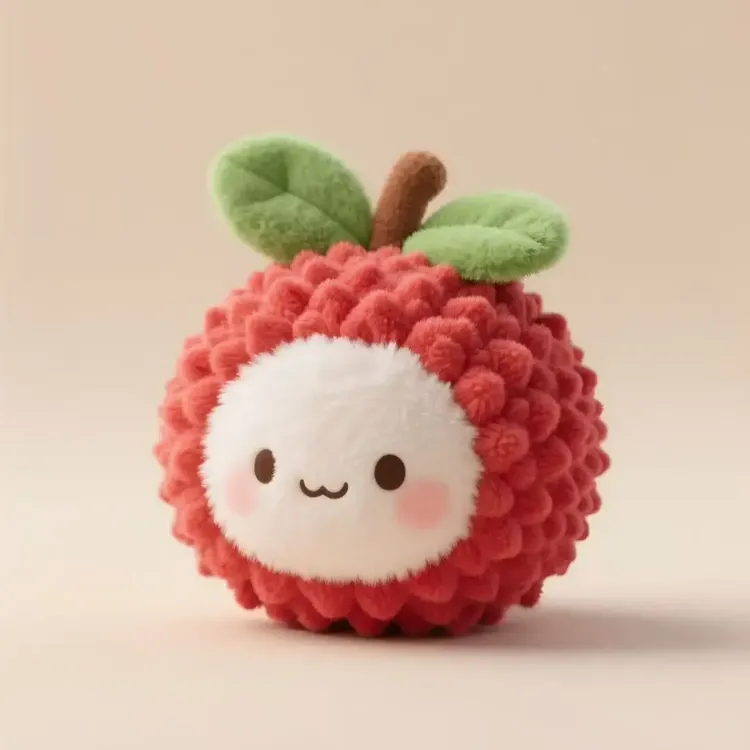 荔枝文创妃子笑荔枝挂件包挂毛绒玩偶情侣礼物旅行玩具送女朋友FF