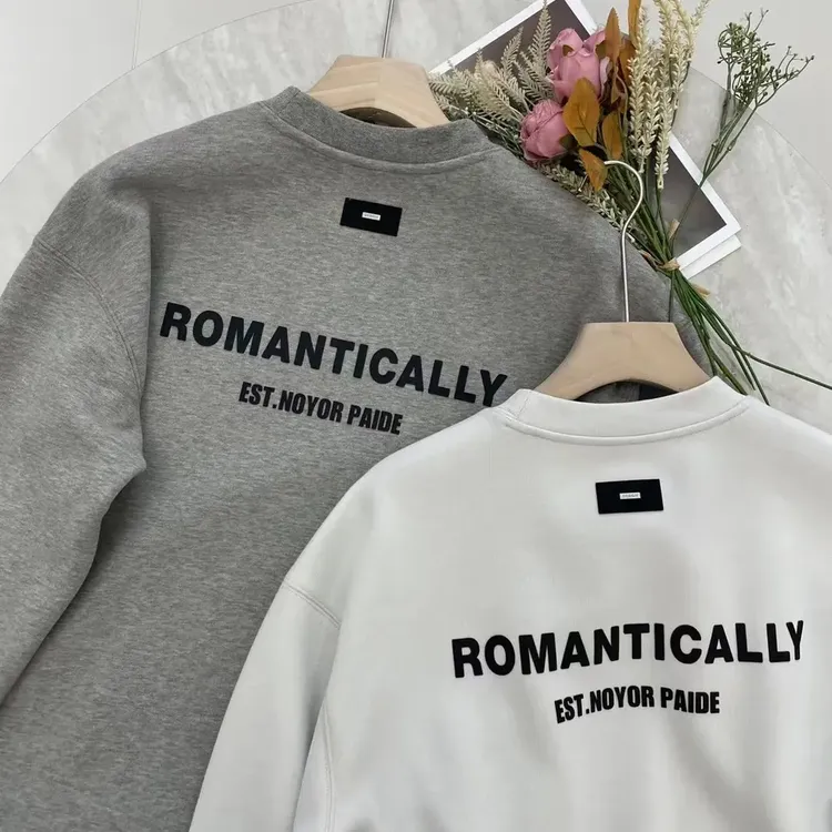 男士加绒卫衣长袖时尚休闲百搭宽松圆领潮流加厚韩版秋冬情侣打底