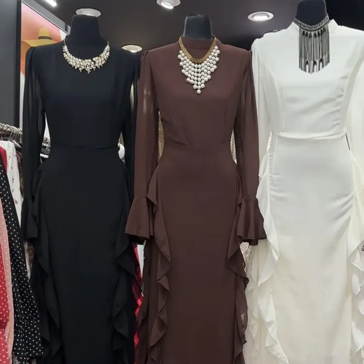 气质时尚高级简约大气千金名媛风格法式修身包臀收腰连衣裙