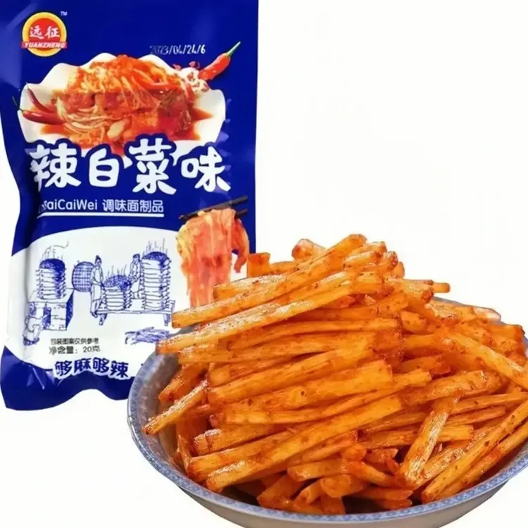 远征辣白菜味 11月1日生产 辣条童年怀旧麻辣解馋校园休闲小零食