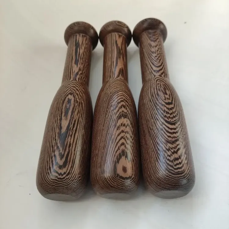 鸡翅木捣蒜锤蒜泥神器碎蒜器实木蒜锤子捣药棒木质压蒜器研磨工具