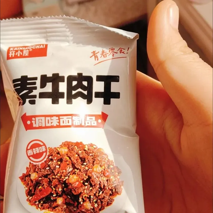 开小差老妈牛肉干素素牛肉干脆面怀旧膨化小吃怀旧方便面解馋零食