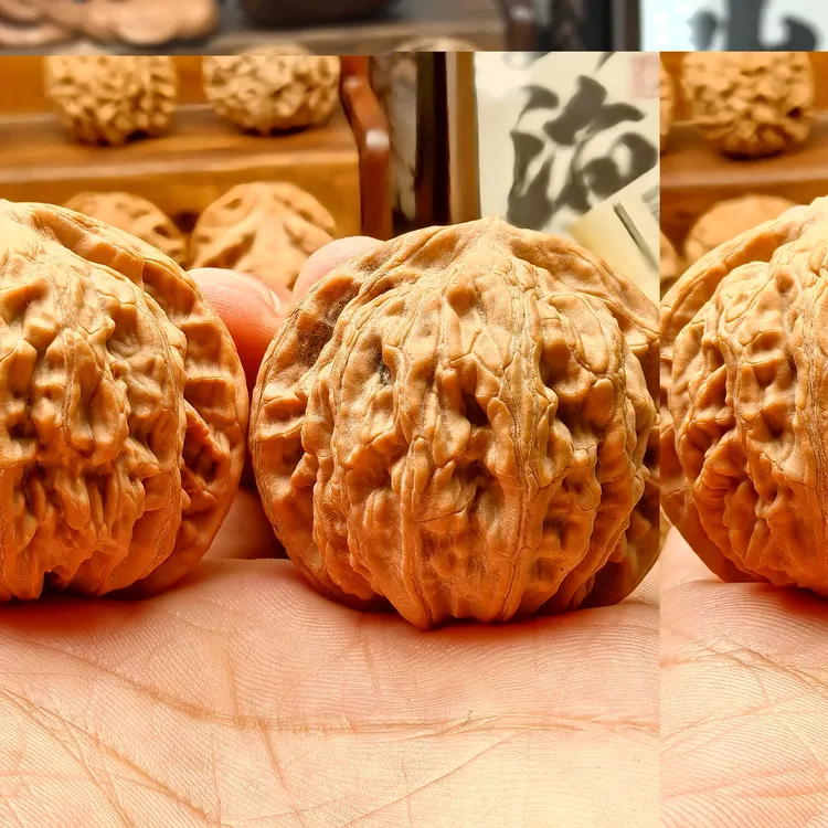 精品文玩核桃狮子头彰显独特韵味
