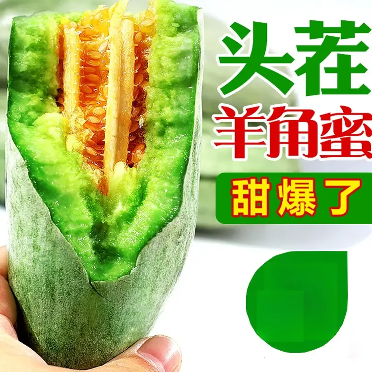 专属正宗山东羊角蜜甜瓜新鲜香甜多汁应季水果