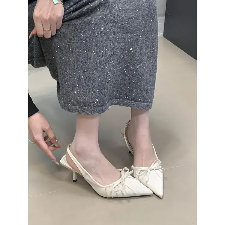 网红绝美性感高跟鞋仙女凉鞋女2025年新款夏季明星同款百搭鞋子