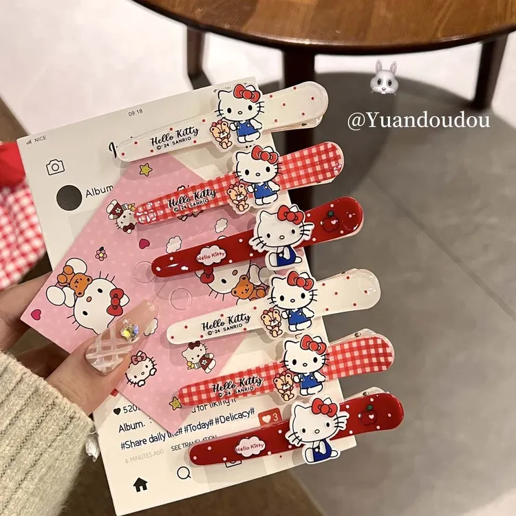 2025新款ins鸭嘴夹刘海卡通可爱发卡夹头发饰品气质爆款洋气发夹