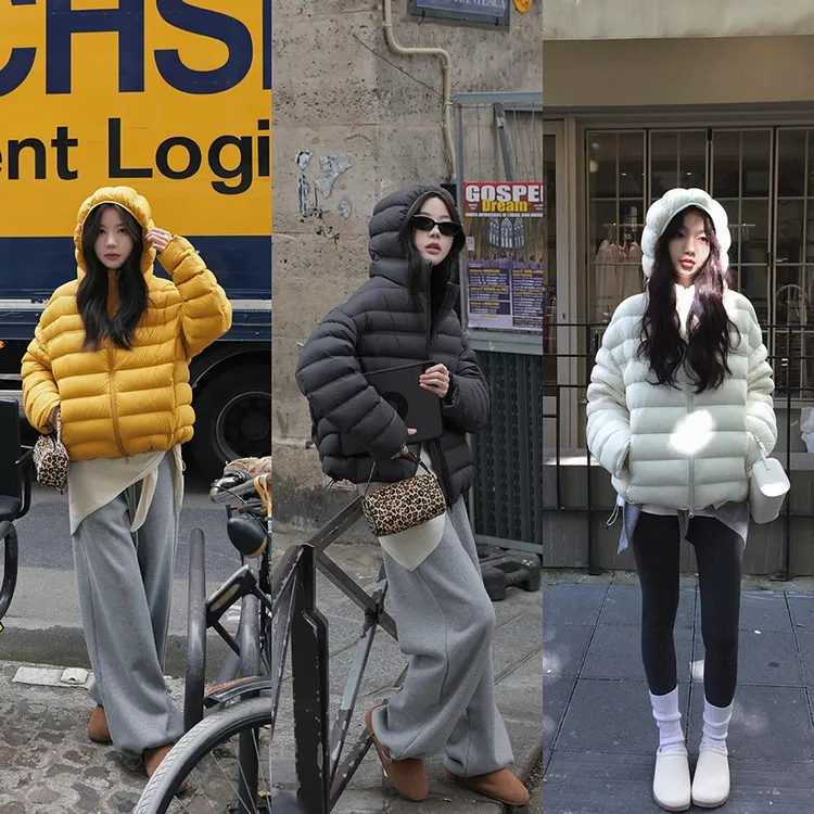 新款2025户外羽绒服时尚连帽加厚保暖男女外套4