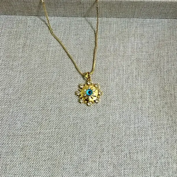 铜合金锆石项链 铜合金锆石项链气质时尚精美