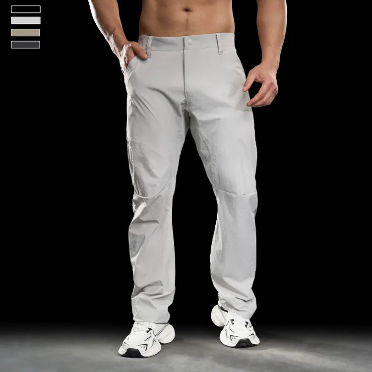 霸道肌肉  运动裤男夏宽松直筒运动美式训练裤休闲速干健身长裤