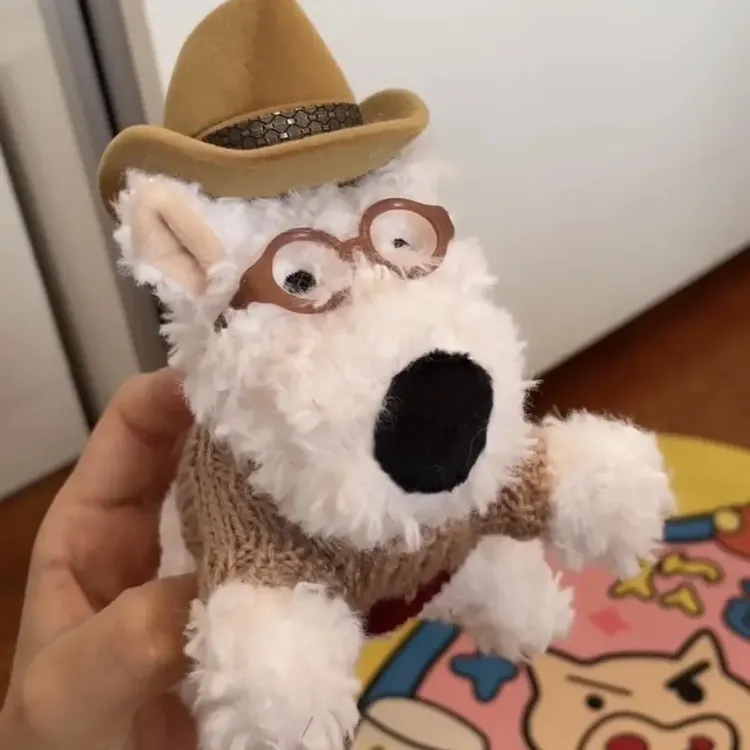 【喵喵】西高地小狗戒指盒可爱毛绒玩偶七夕惊喜盒送女友礼物