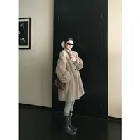 【过年战貂】"中古名伶"丹麦进口皇冠紫标水貂整貂皮草中长款外套