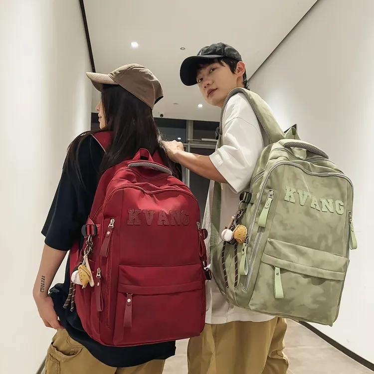 扎染晕染书包大学生高颜值大容量双肩包初中高中款大容量旅游背包