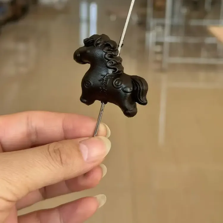 非金属木质项链 马年大吉饰品百搭首饰男女纯手工可爱配饰精致