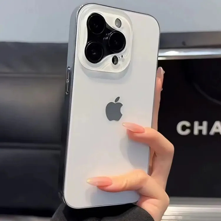 定制太空壳三角镜头秒变16轻奢苹果15Promax手机壳14高级感13新12