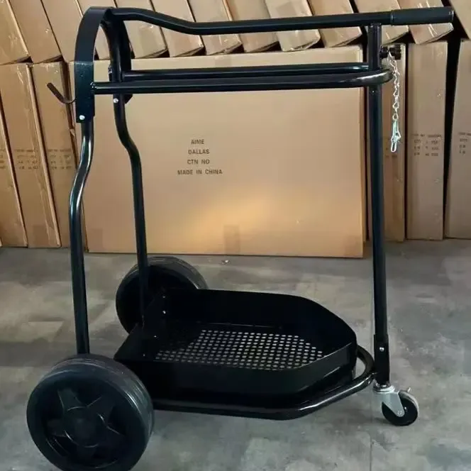 便携式马鞍车可用于马鞍架及马具整理的实用推车