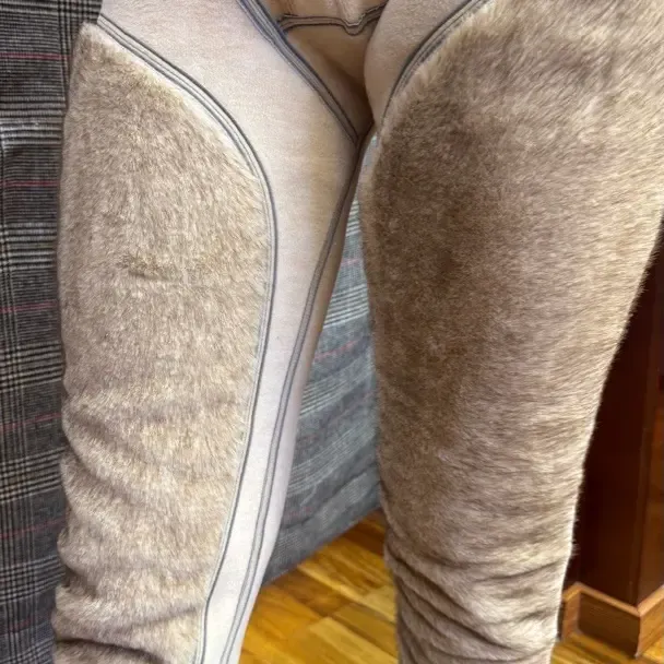 冬季男士德绒发热保暖裤羊毛蚕丝秋裤棉毛裤加绒加厚护膝腰打底裤