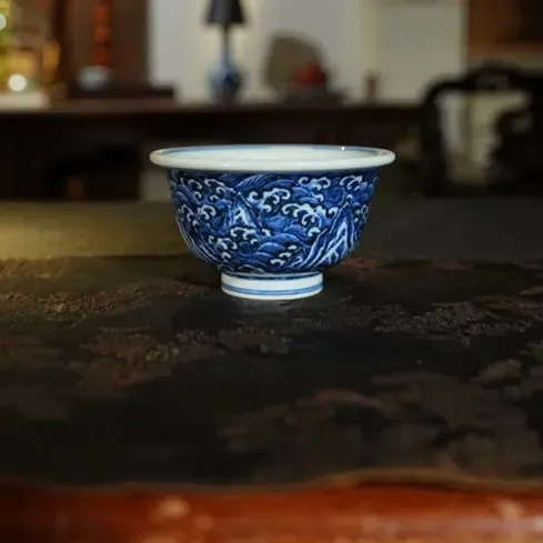 且斋雕刻海水压手龙凤鱼藻水洗香炉金刚莲花瓶转枝海棠茶叶罐葡萄