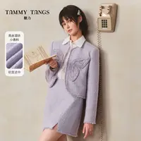 7675【金拐子专属】糖力小香风短外套女TWTCW47675