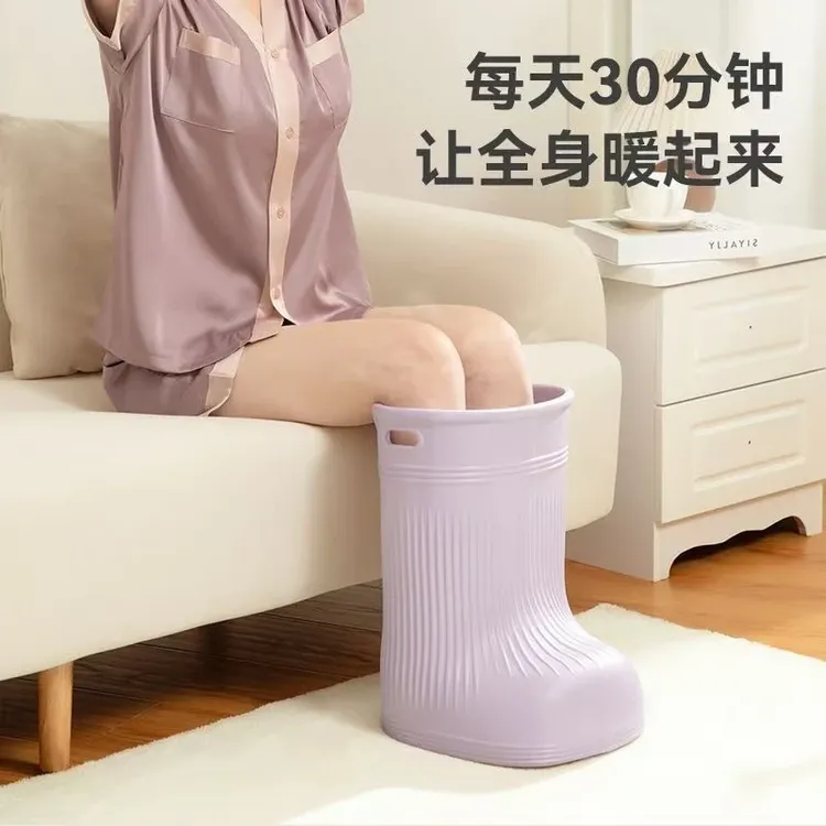 秋冬家用泡脚桶暖脚加厚保温桶过膝足浴盆省水高深桶无异味洗脚桶