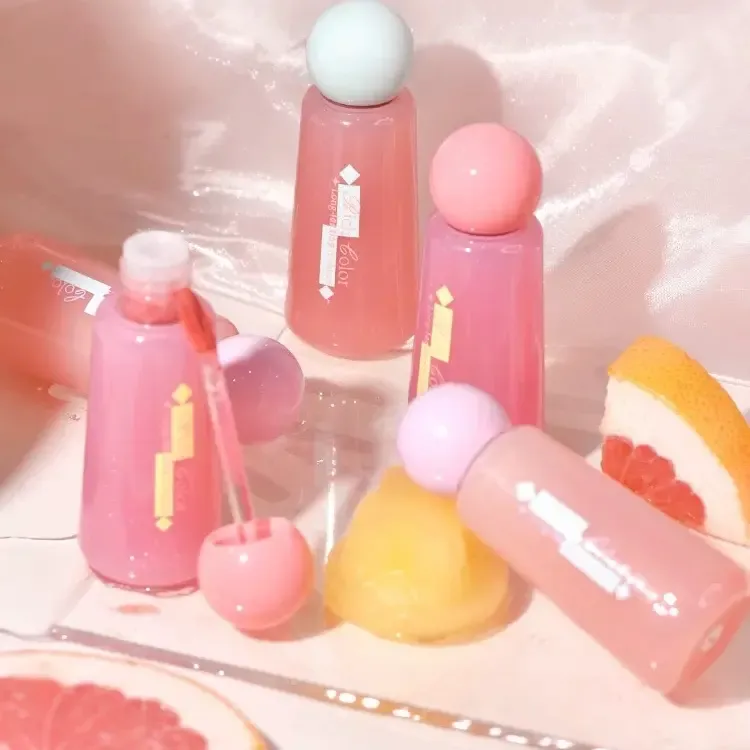 元气球球锁色唇霜裸色唇泥雾面哑光唇釉多用膏唇颊两用学生党显白