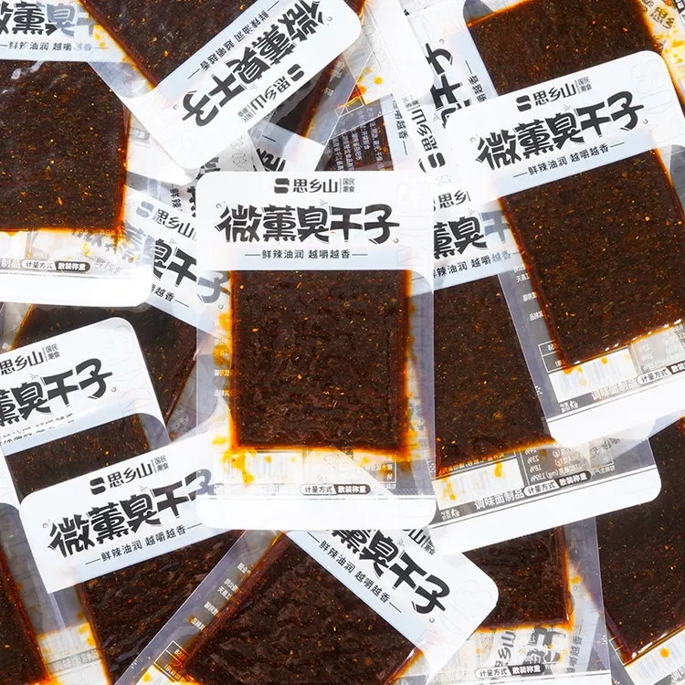 思乡山香辣童年臭干子辣条回忆解馋零食湖南特产休闲校园鲜辣小吃