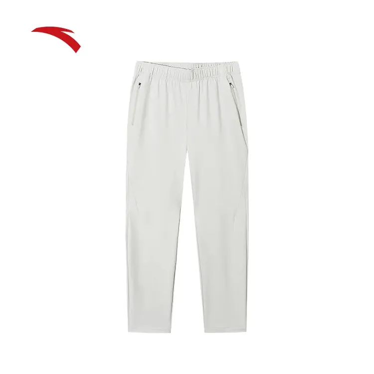 安踏百搭休闲裤修身型动裤春秋运动长裤男款2025新款直筒裤子