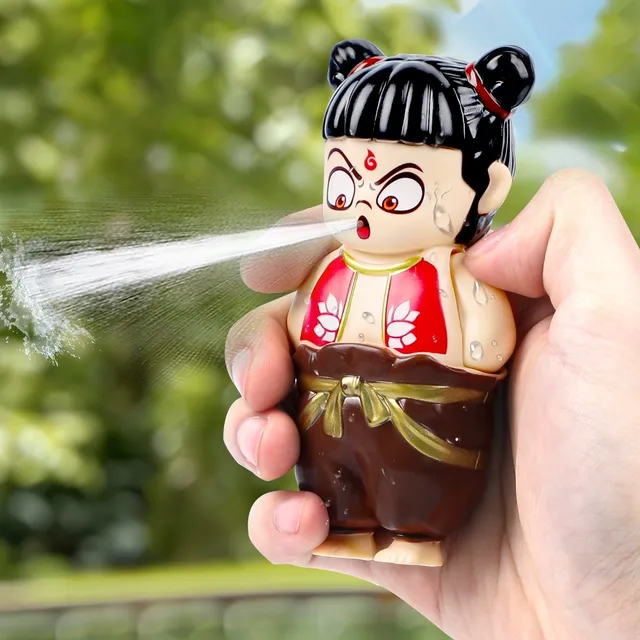 哪吒小水枪解压玩具儿童喷水女孩减压打水仗神器2025新款网红爆款