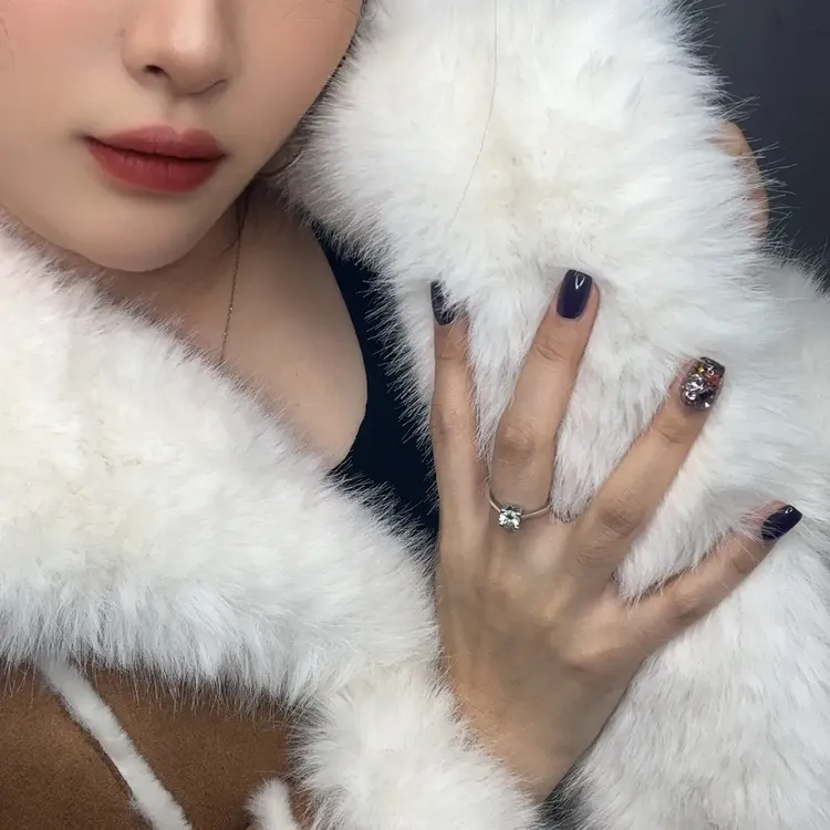 可立领加绒加厚百搭款派克服女士网红宽松短款保暖毛毛外套