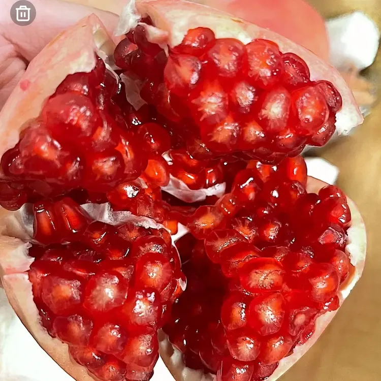 养生林家庭农场骊山红正宗半软籽石榴新鲜水果当季，中果酸甜多汁
