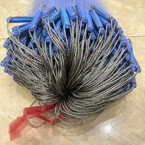 1.2米高7公分三层加重沉网可捕黑鲷黄翅鱼的专业渔网渔具