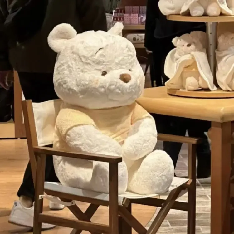 冬日噗噗维尼熊公仔网红小熊毛绒软萌可爱熊熊送女友礼物L849