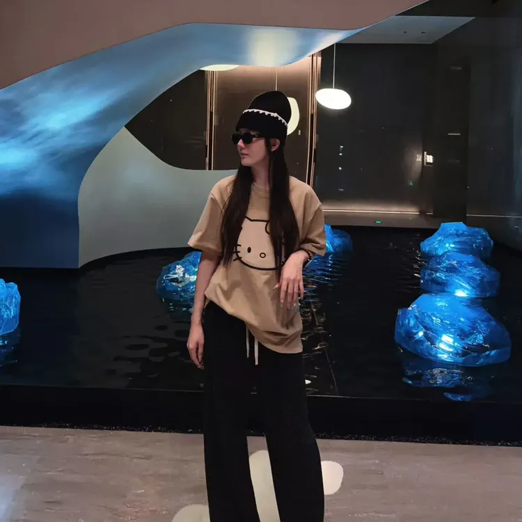 啊糖Atang-KT双面绒大短袖