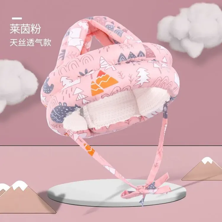 宝宝护头防摔帽神器婴儿学步防撞头盔学走路头部保护垫透气枕儿xk