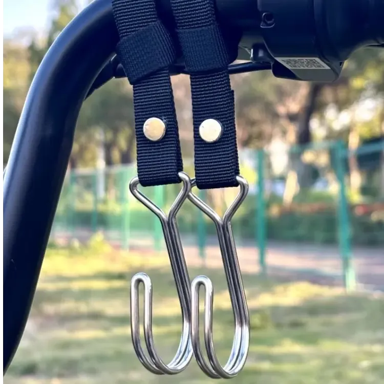 不锈钢电动车挂物钩前置通用电瓶车自行车摩托车挂钩头盔外卖户外
