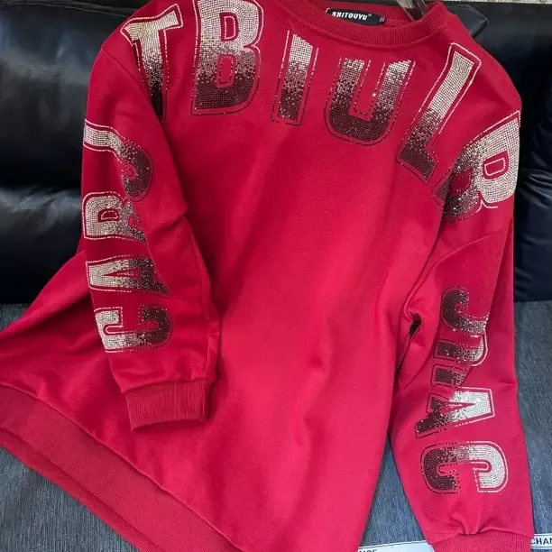 /大折扣/秋冬新款加绒圆领简约百搭潮流卫衣