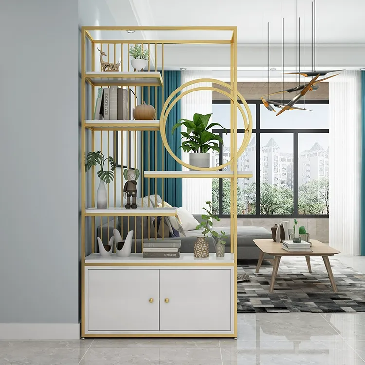 入户轻奢玄关柜鞋柜客厅餐厅屏风隔断沙发边柜装饰展示柜现代简约
