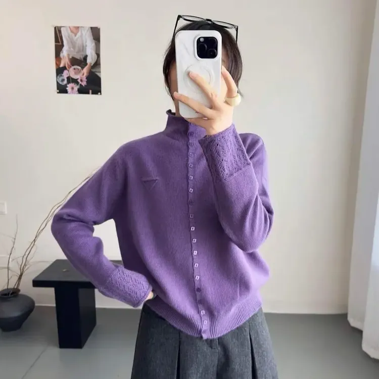 秋冬高领设计感显瘦百搭针织羊毛衫