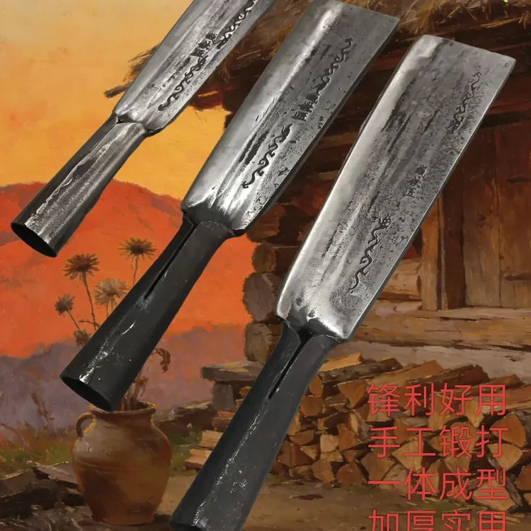 手工锻打一体成型全钢刀锋利加厚伐木刀砍树砍竹砍砍甘蔗专用刀