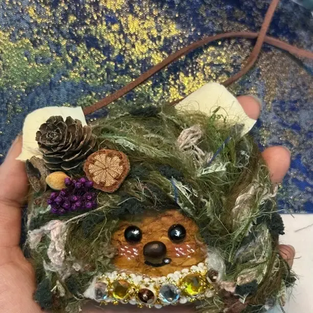 原创双面手作豆荚 送朋友送闺蜜 拍下备注第几个。所见即所得。