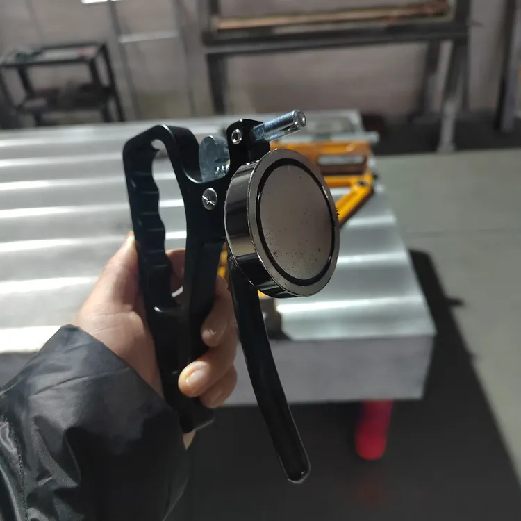 手提金属取料器强磁吸盘激光切割取料器小型起重器钢铁管搬运神器