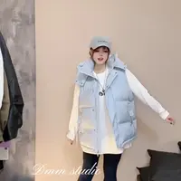 【Dmm】吧啦啦大码马甲韩版秋冬季百搭马甲3168