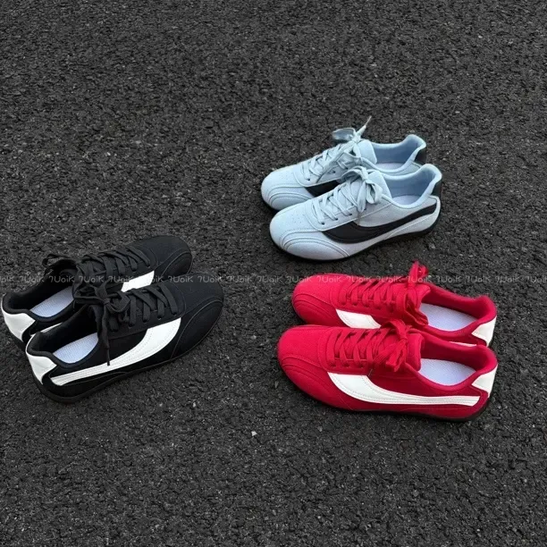 疾速薄底德训赛车鞋拼色复古系列小众百搭运动男女情侣休闲板鞋